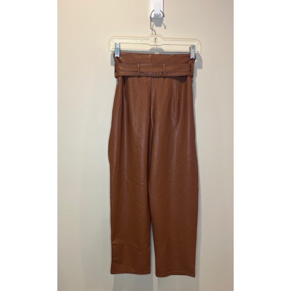 Commando Faux leather Paperbag Pants NWT - Picture 4 of 7